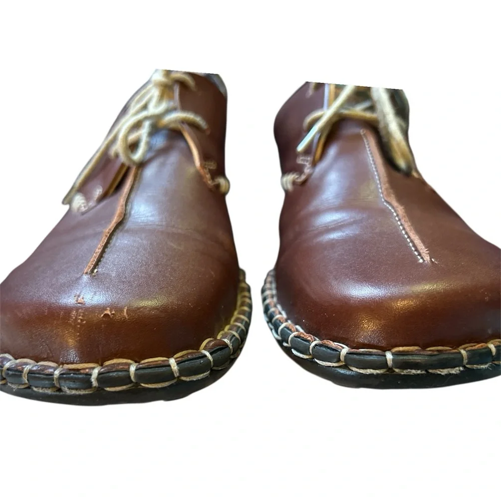 Josef Seibel Brown Leather Oxford Shoes Women's Size‎ 37 / US 6.5–7 Comfort - Picture 4 of 9